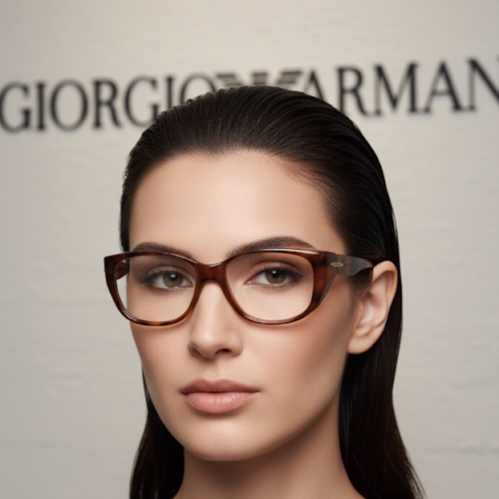 Authentic Giorgio Armani large vintage prescription eyeglasses frames